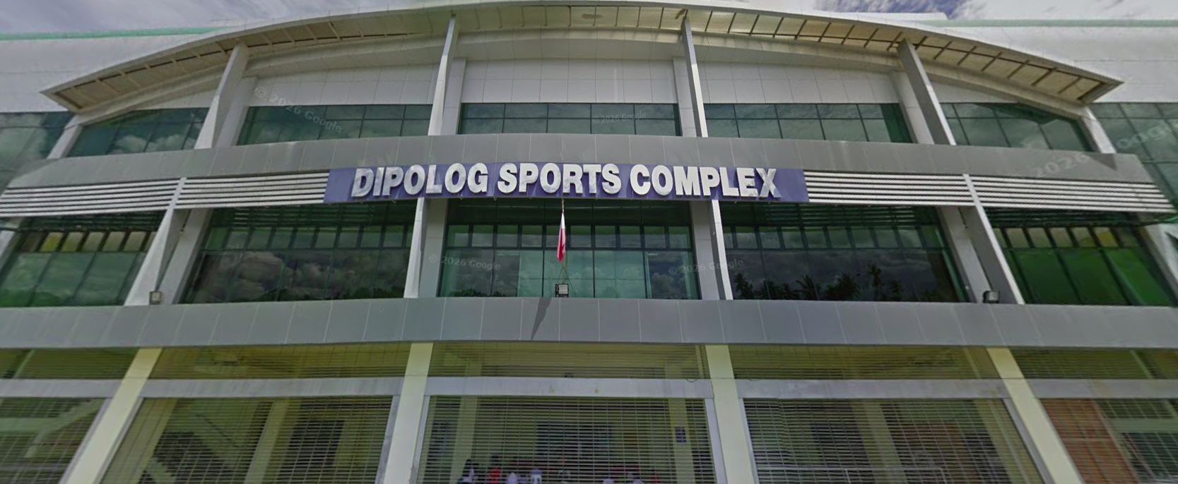 Dipolog Sports Facility Center building construction in Dipolog City.